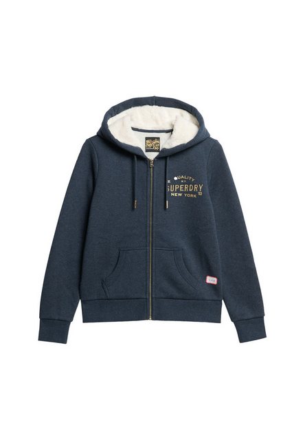 Superdry Sweatjacke Luxe (1-tlg) Stickerei günstig online kaufen