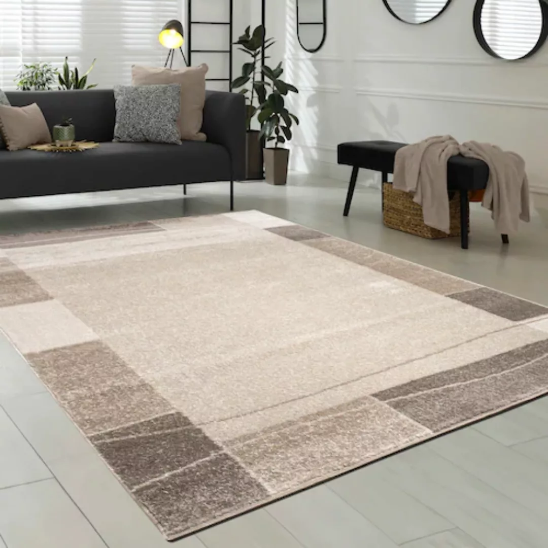 Paco Home Teppich »Sinai 054«, rechteckig, Kurzflor, mit Bordüre, ideal im günstig online kaufen