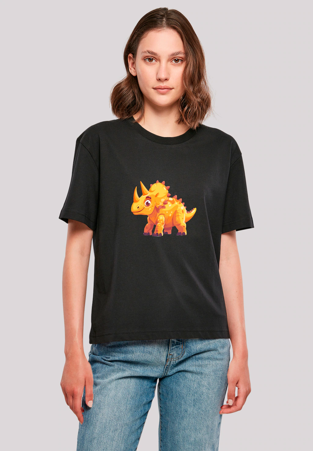 F4NT4STIC T-Shirt "Süßer Triceratops Dinosaurier", Premium Qualität günstig online kaufen