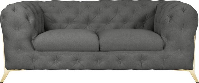 Leonique Chesterfield-Sofa "Amaury", aufwändige Knopfheftung, moderne Chest günstig online kaufen