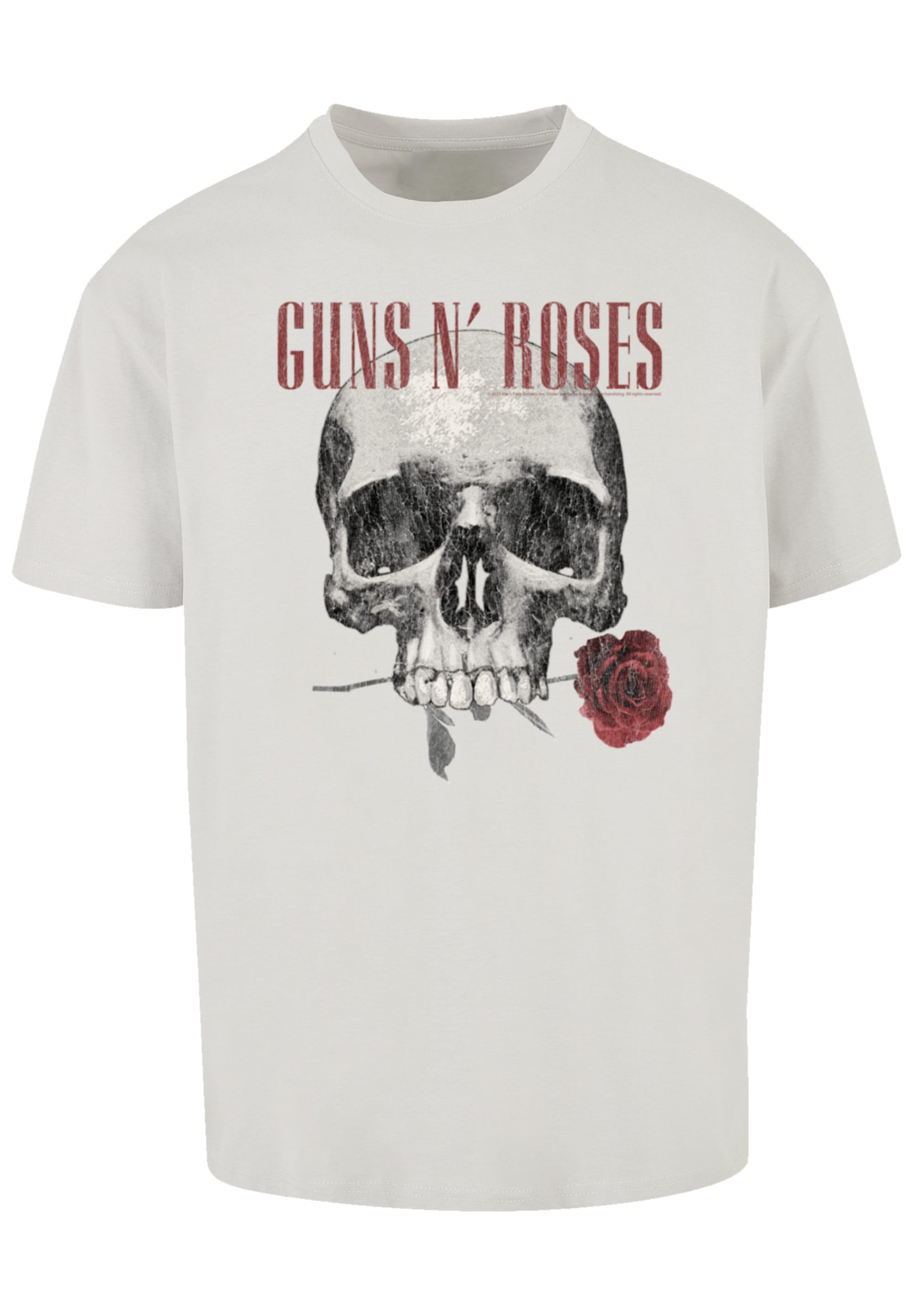 F4NT4STIC T-Shirt "Guns n Roses Flower Skull Rock Musik Band", Premium Qual günstig online kaufen