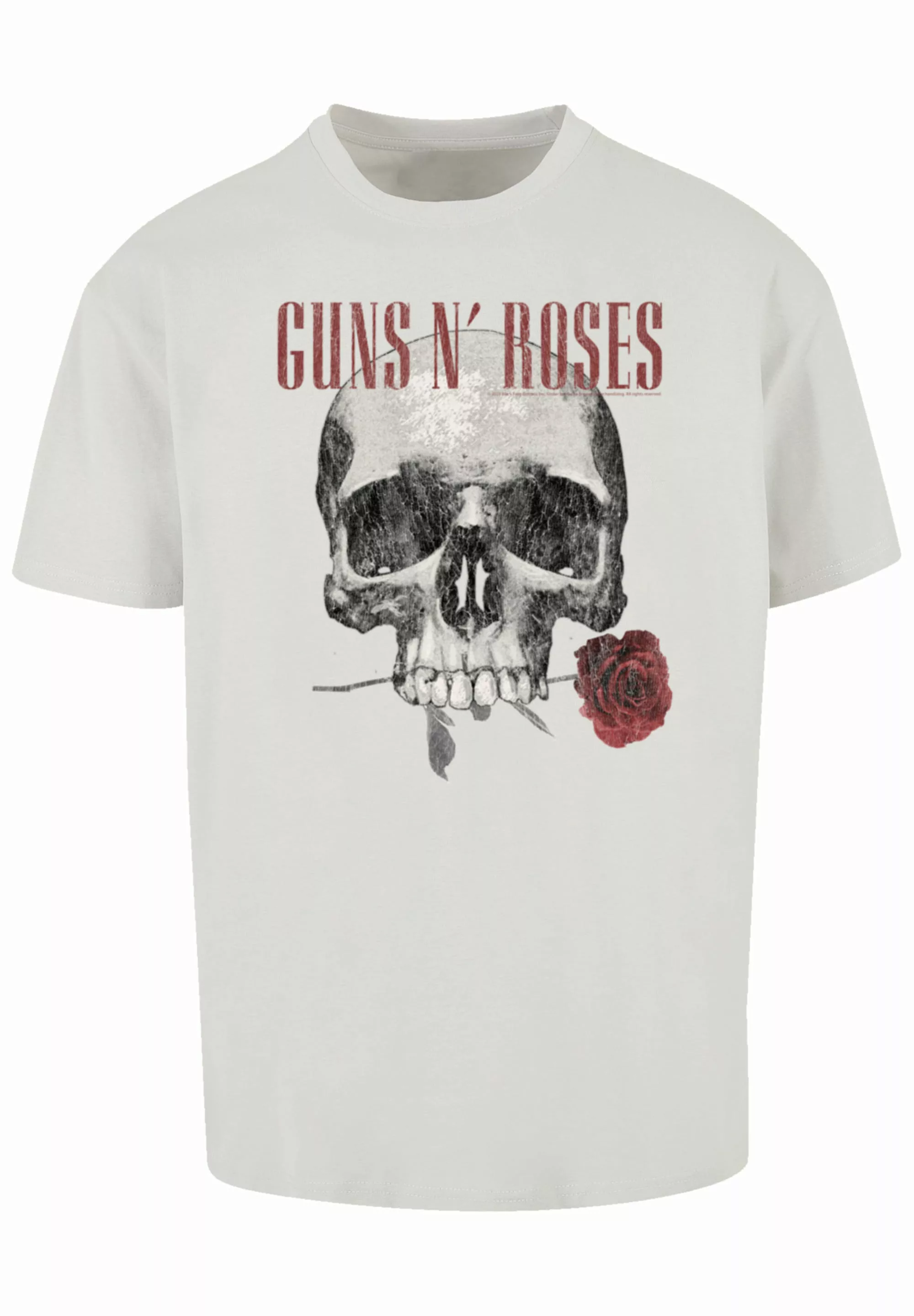 F4NT4STIC T-Shirt "Guns n Roses Flower Skull Rock Musik Band", Premium Qual günstig online kaufen