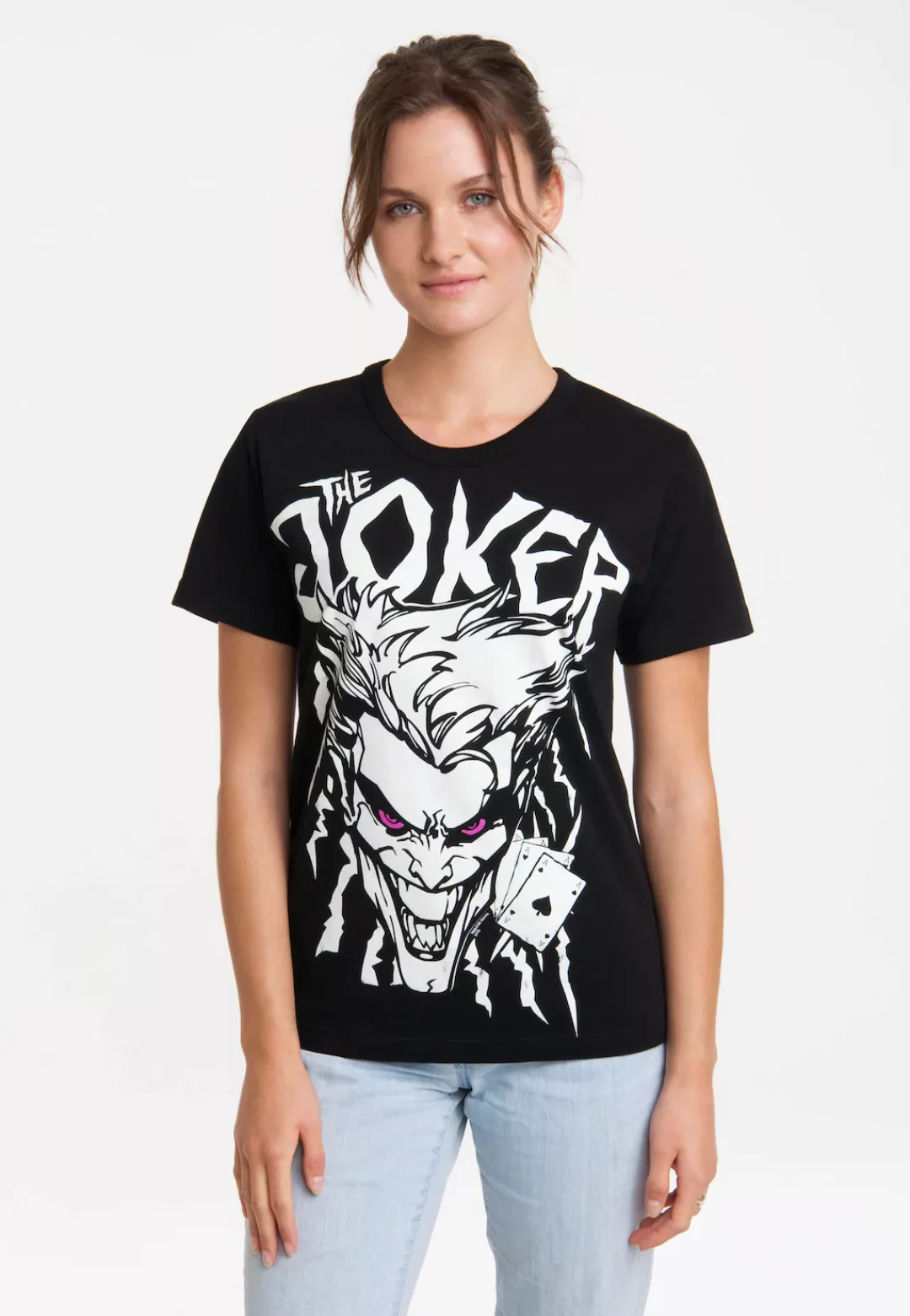 LOGOSHIRT T-Shirt "DC Comics - Joker", mit lizenziertem Print günstig online kaufen