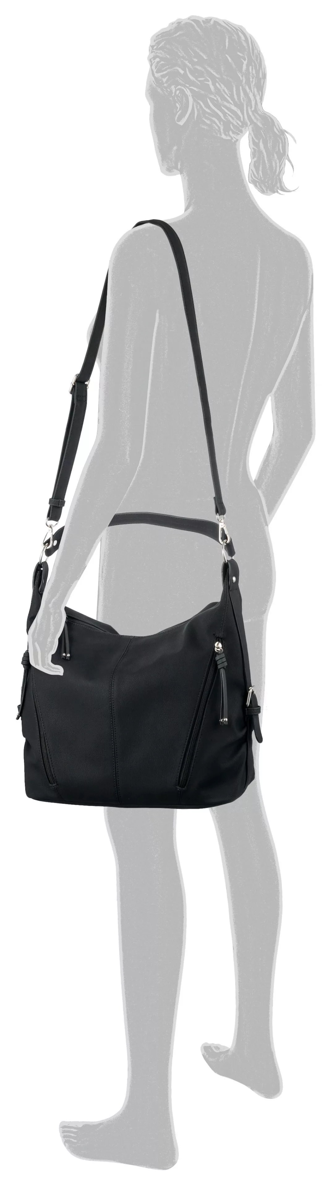 TOM TAILOR Hobo "CAIA Hobo bag", in schlichter Optik günstig online kaufen