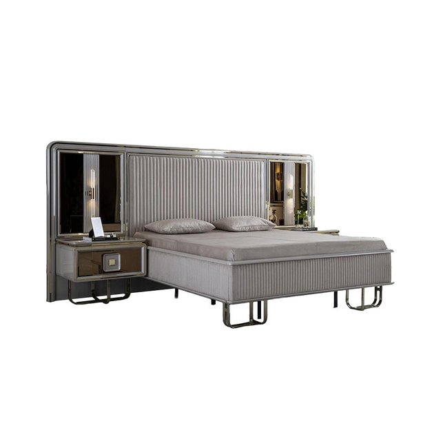 JVmoebel Bett Bett Design Modern Doppel Betten Schlafzimmer Elegantes Möbel günstig online kaufen