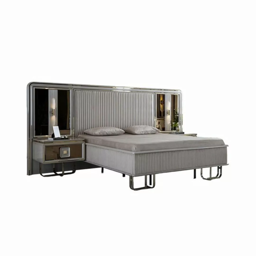 JVmoebel Bett Bett Design Modern Doppel Betten Schlafzimmer Elegantes Möbel günstig online kaufen