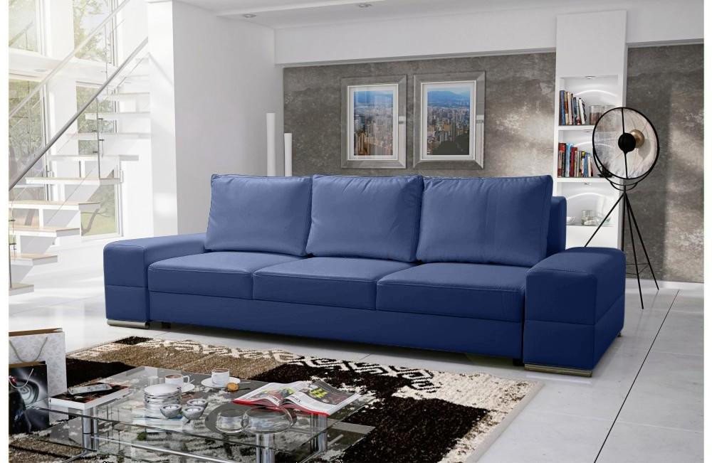 Xlmoebel Sofa Sofa aus Kunstleder mit edlem Design von Designer, 3-Sitzer-M günstig online kaufen