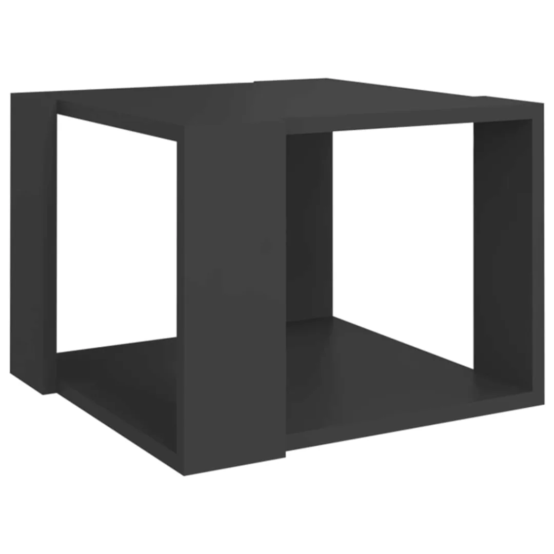 Couchtisch Grau 40x40x30 Cm Spanplatte günstig online kaufen