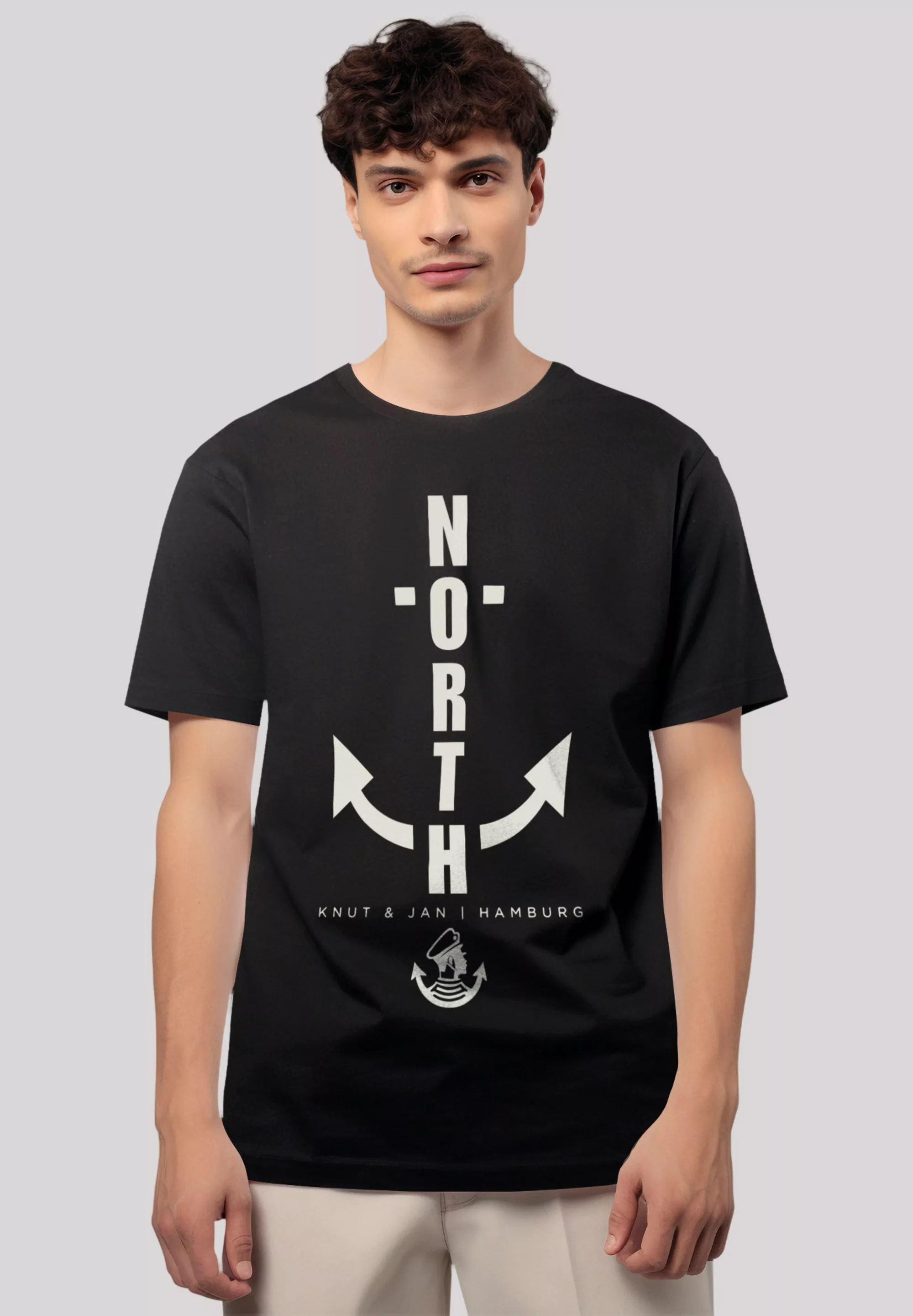 F4NT4STIC T-Shirt "North Anker Knut & Jan Hamburg", Premium Qualität günstig online kaufen