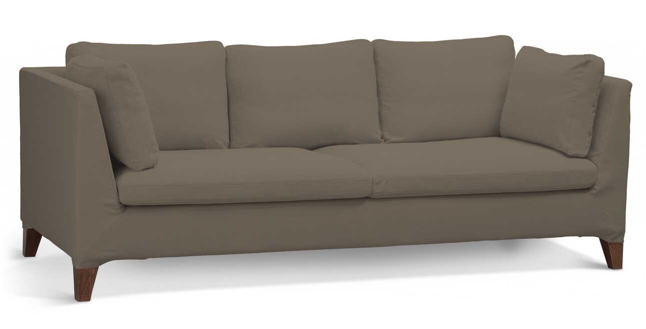 Bezug für Stockholm 3-Sitzer Sofa, mokka, Stockholm 3-Sitzer, Living II (16 günstig online kaufen