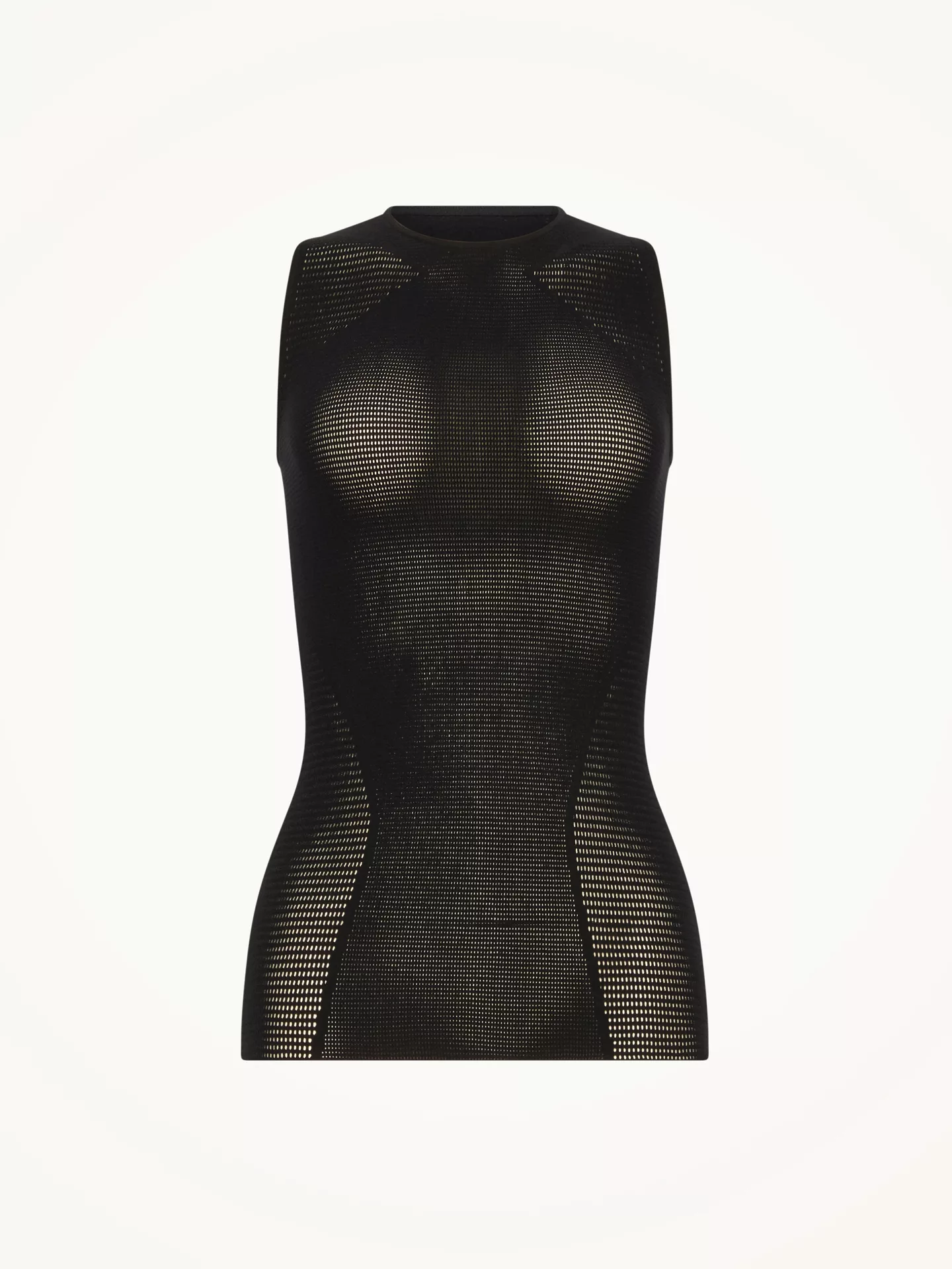 Wolford - Grid Net Top Sleeveless, Frau, black, Größe: XS günstig online kaufen