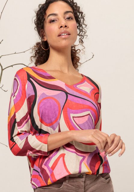 bianca Print-Shirt JULIE mit modernem, graphischen Muster in Trendfarben günstig online kaufen