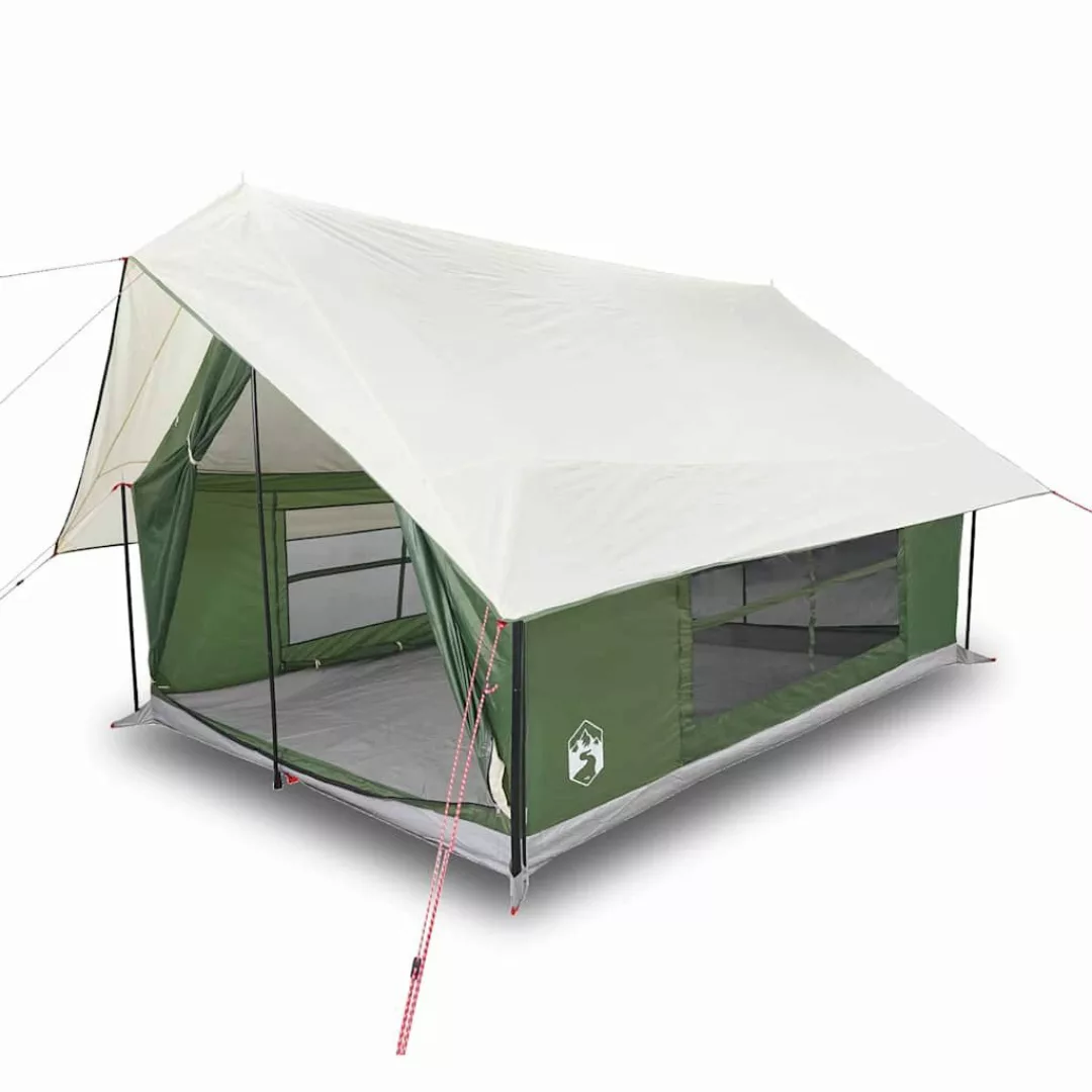 vidaXL Kuppelzelt Campingzelt 5 Personen Grün günstig online kaufen