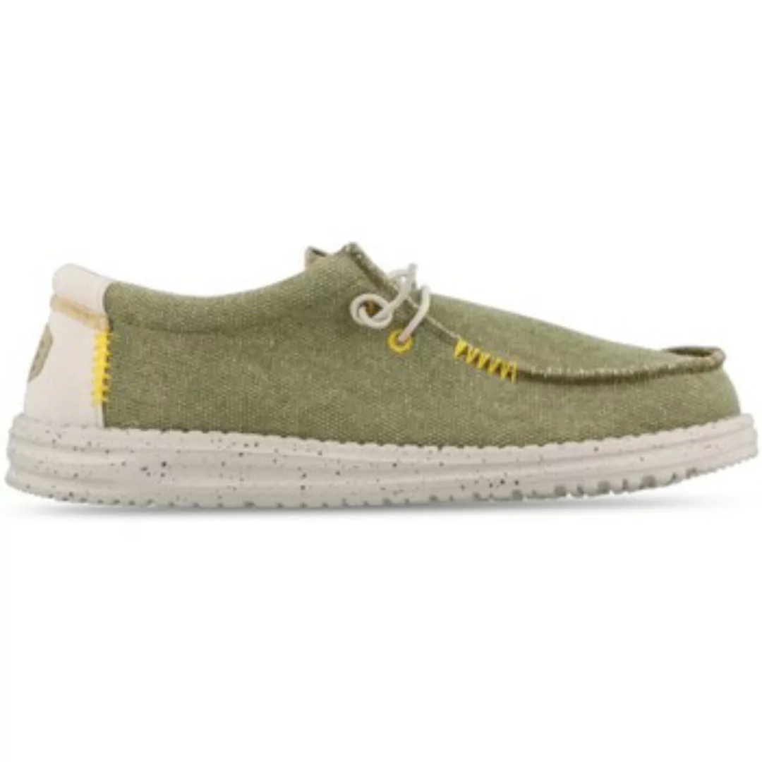 HEYDUDE  Herrenschuhe Schnuerschuhe wally coastline jute olive HD40952337 günstig online kaufen