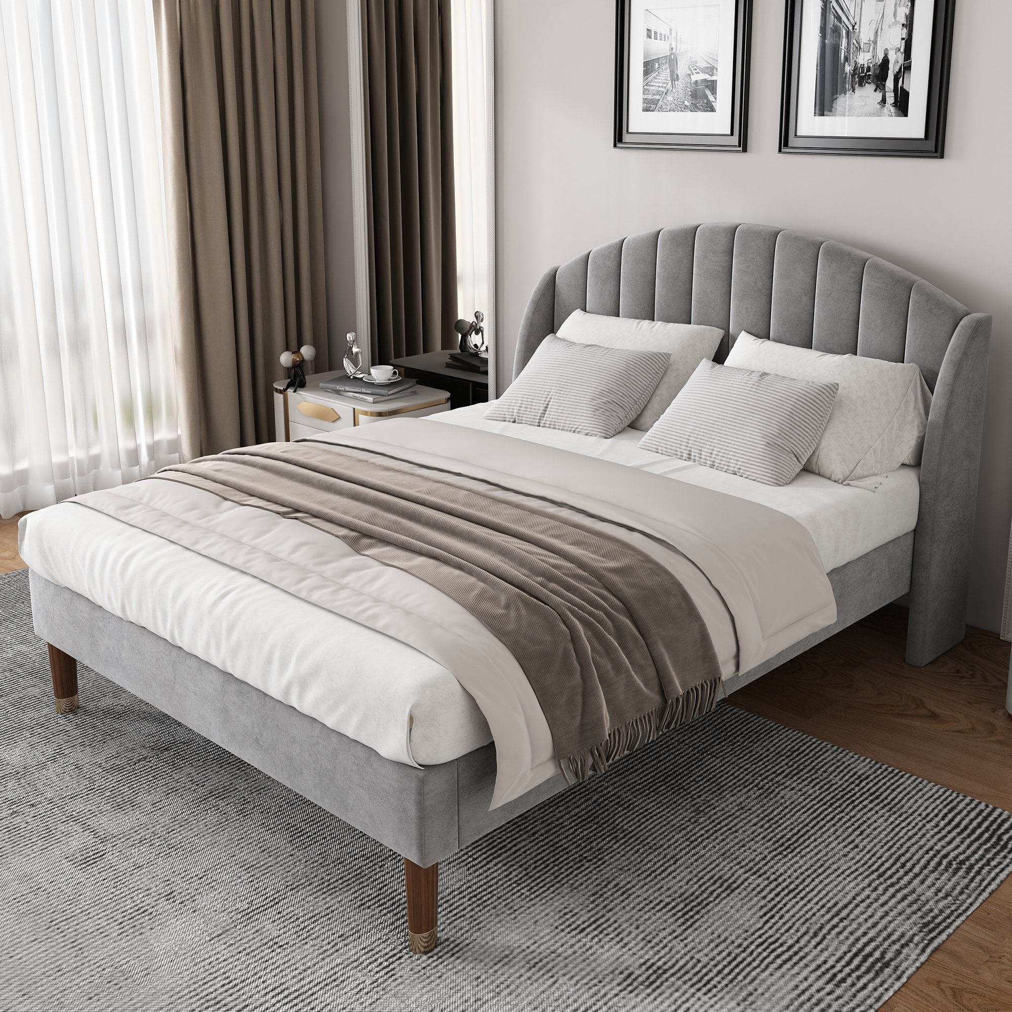 HAUSS SPOLE Polsterbett Polsterbett Doppelbett Funktionsbett günstig online kaufen
