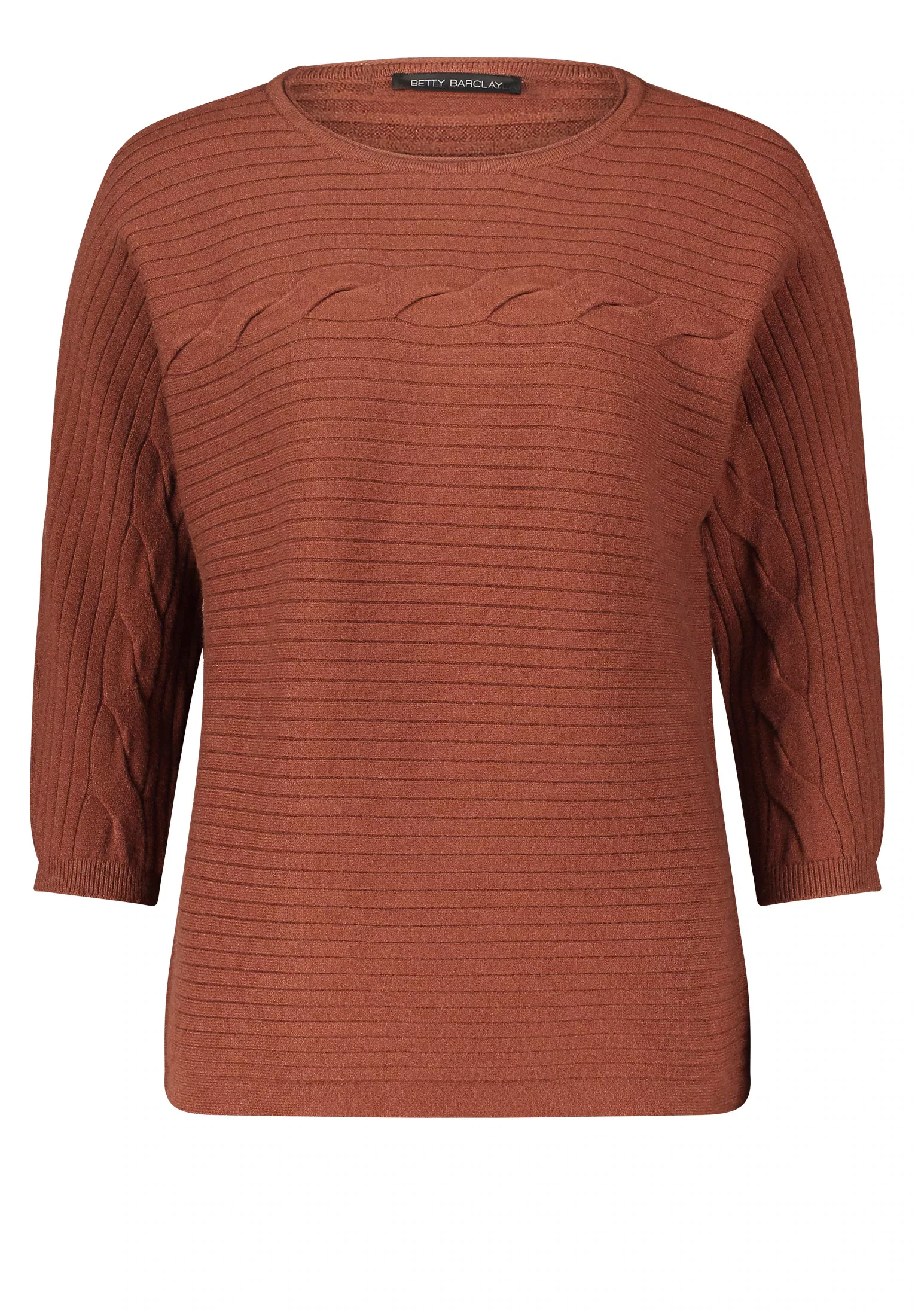 Betty Barclay Strickpullover "Betty Barclay Strickpullover mit 3/4 Arm", Ri günstig online kaufen