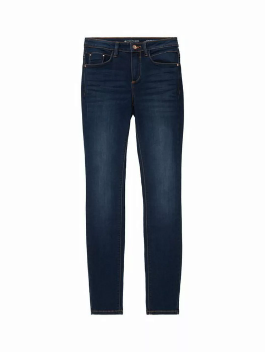 TOM TAILOR Boyfriend-Jeans Straight Bleached Jeans Regular Fit Denim Hose a günstig online kaufen