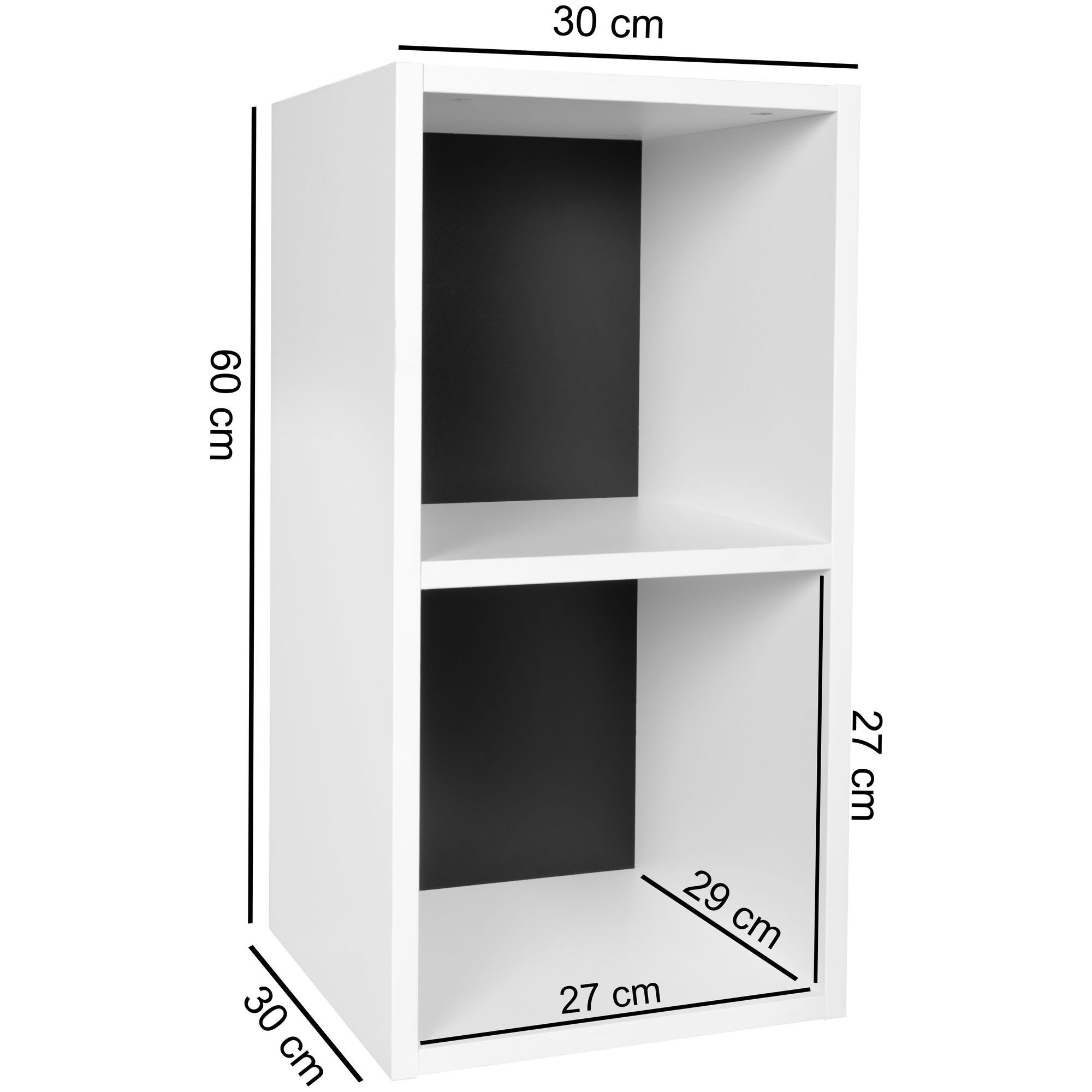 Wohnling Standregal WL5.178, 30x60x30 cm Modern günstig online kaufen