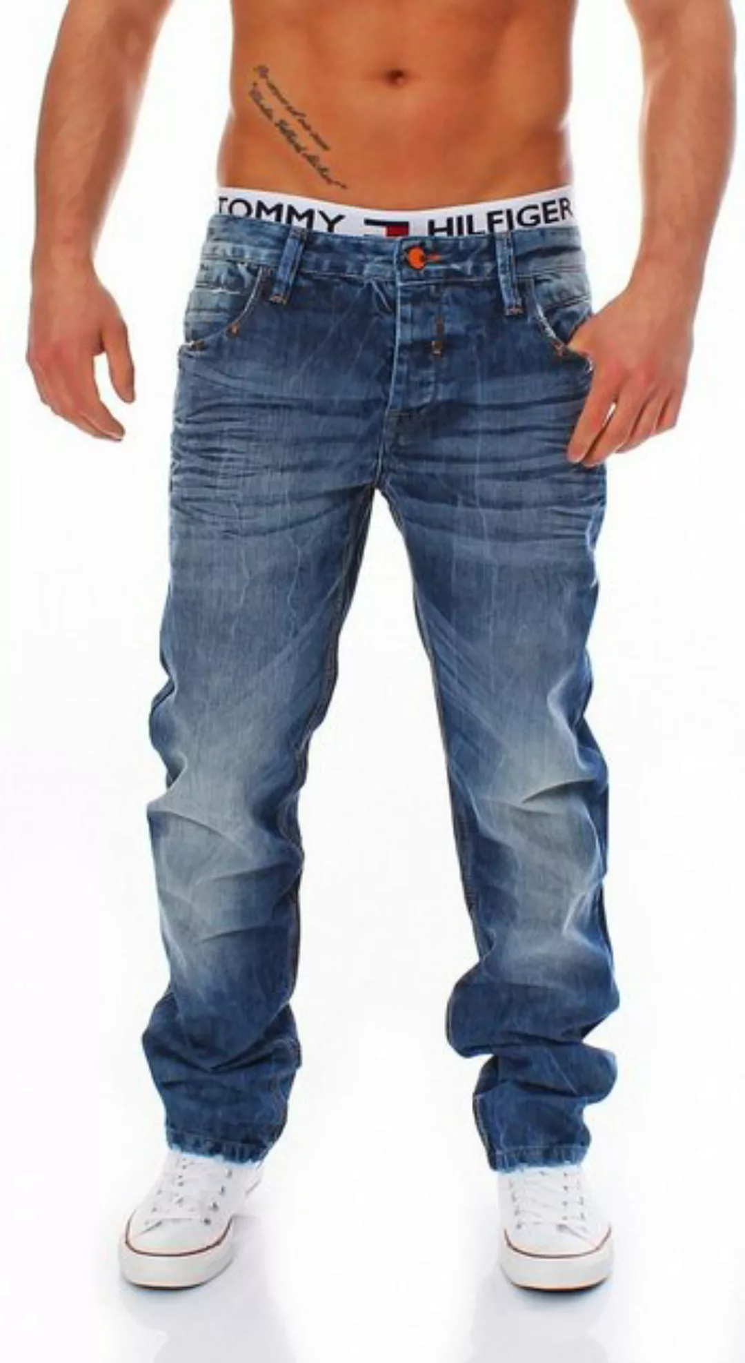 Cipo & Baxx Regular-fit-Jeans Cipo & Baxx C-1047 Regular Fit Herren Jeans H günstig online kaufen