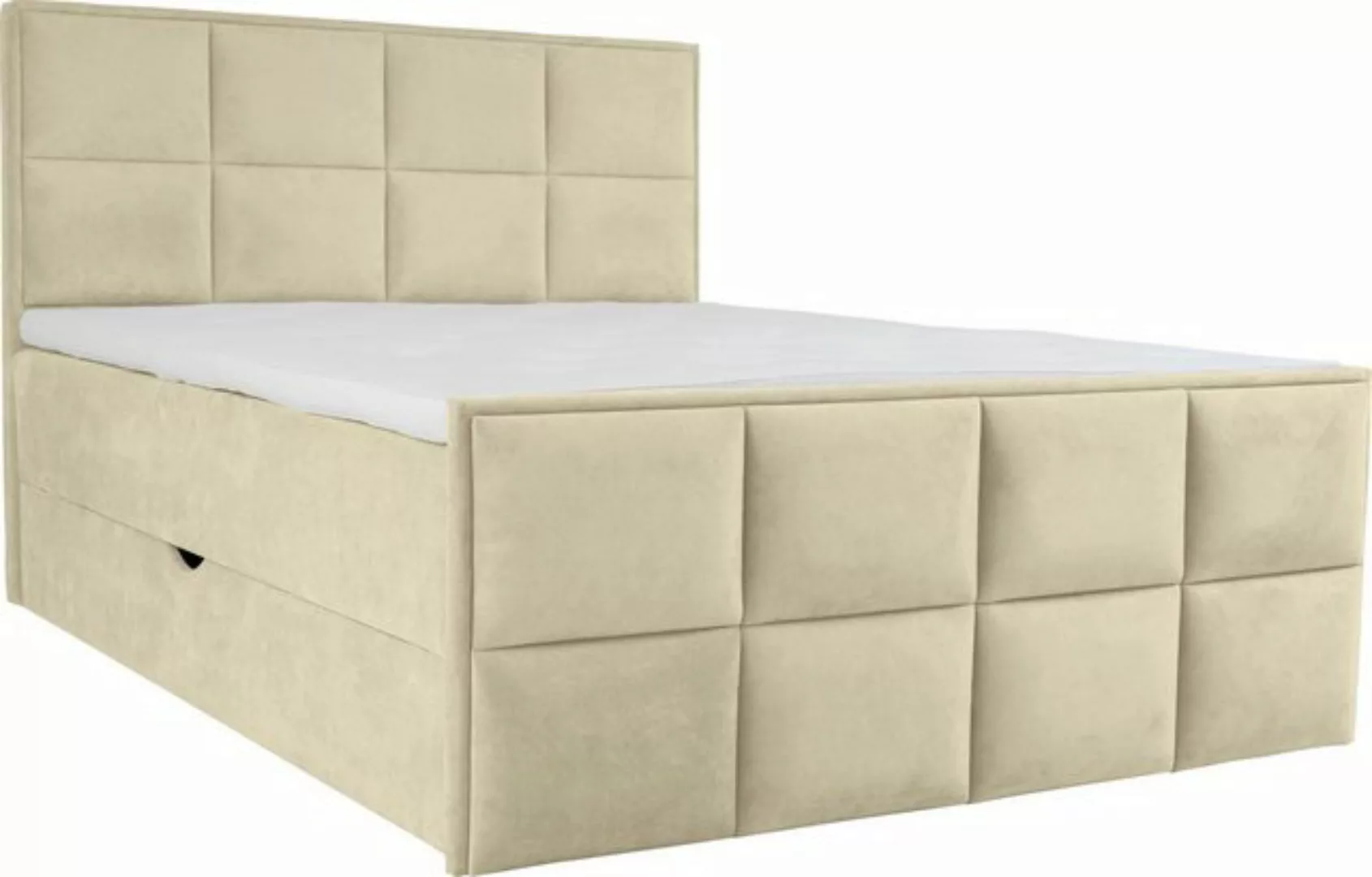 Leonique Boxspringbett "Timeo", in den Breiten 120,140,160 & 180 cm erhältl günstig online kaufen