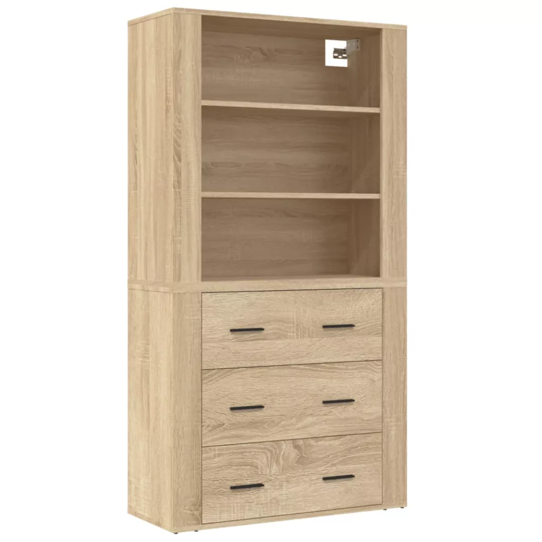 Vidaxl Highboard Sonoma-eiche Holzwerkstoff günstig online kaufen