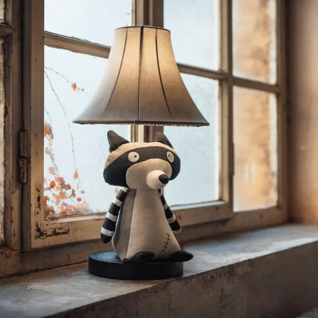 Happy Lamps for smiling eyes LED Tischleuchte »Ben der Waschbär«, 1 flammig günstig online kaufen