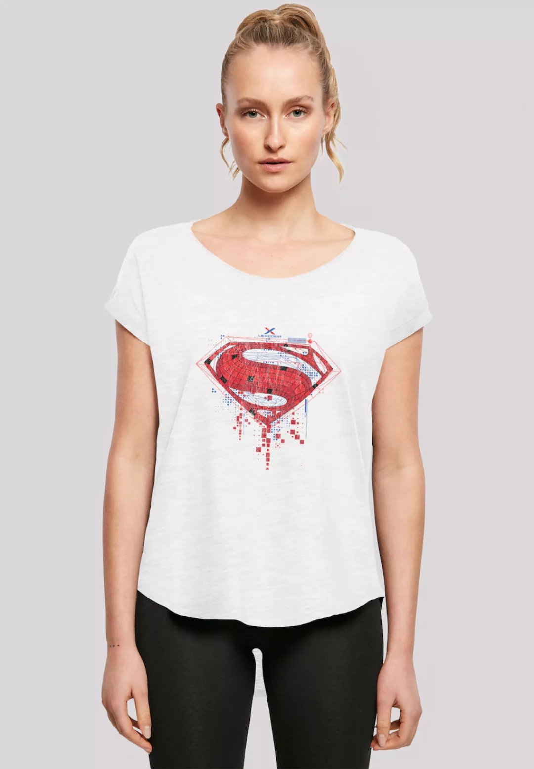 F4NT4STIC T-Shirt "DC Comis Superhelden Superman Geo Logo", Print günstig online kaufen