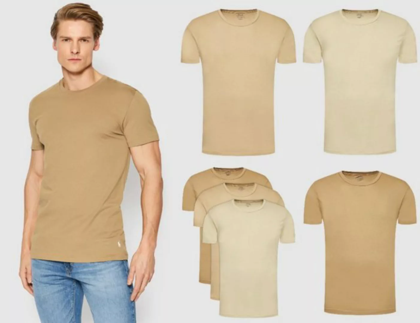 Ralph Lauren T-Shirt Polo Ralph Lauren 3 er Pack Cotton T-Shirt Soft Shirt günstig online kaufen