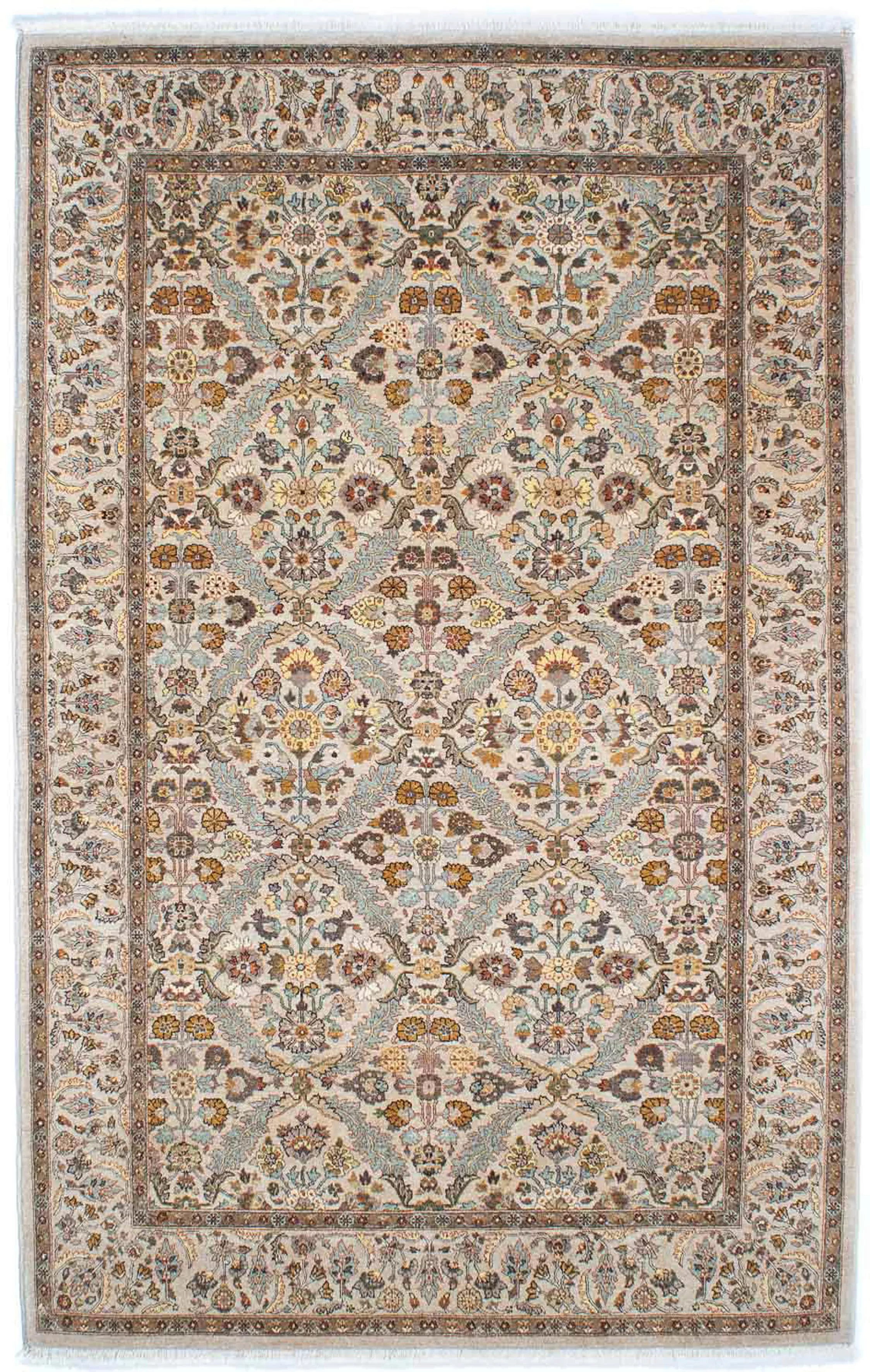 morgenland Orientteppich »Ziegler - 241 x 152 cm - beige«, rechteckig, Wohn günstig online kaufen