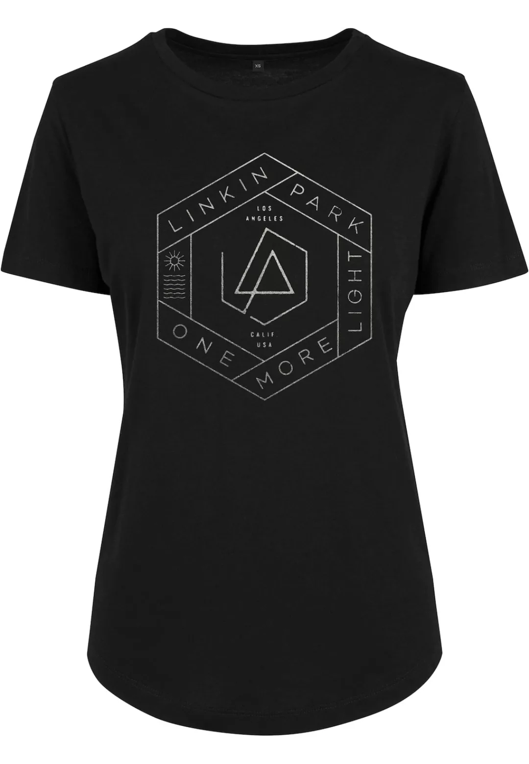 Merchcode Kurzarmshirt "Merchcode Damen Ladies Linkin Park OML Fit Tee", (1 günstig online kaufen