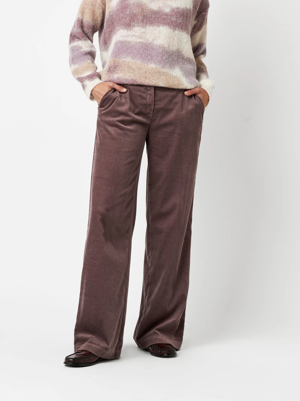 TONI Palazzohose "Luisa Palazzo", Relaxed Fit, aus seidigem Cord günstig online kaufen