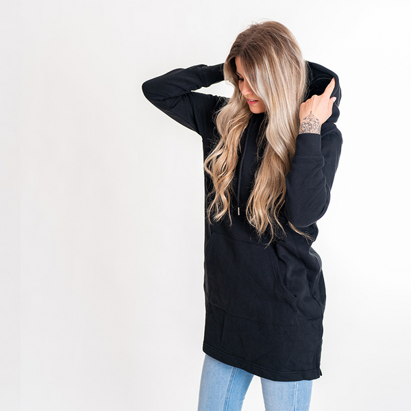 Sweatshirtkleid Mit Kapuze günstig online kaufen