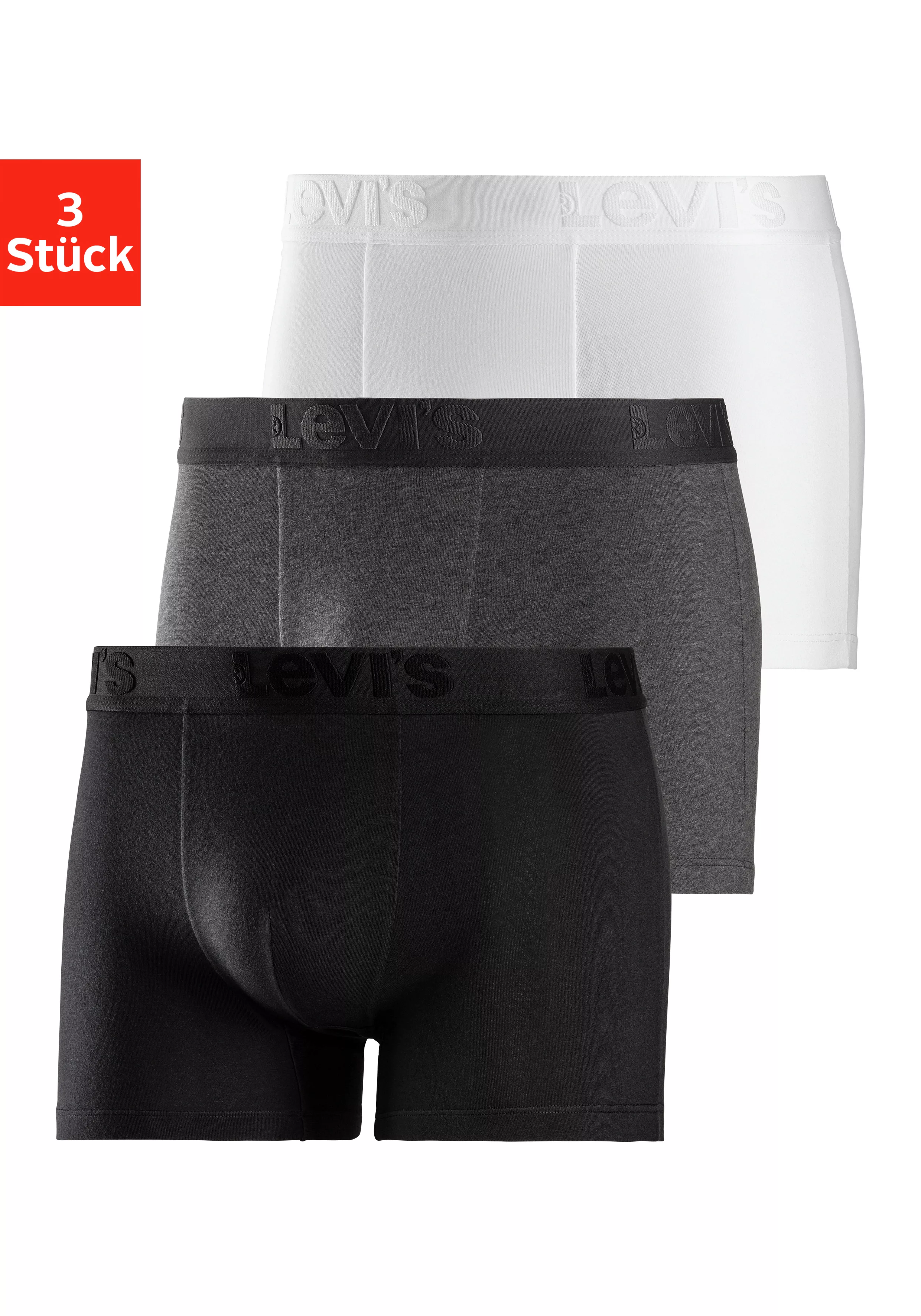 Levis Boxer, (Packung, 3er-Pack), mit komfortablem Bund günstig online kaufen