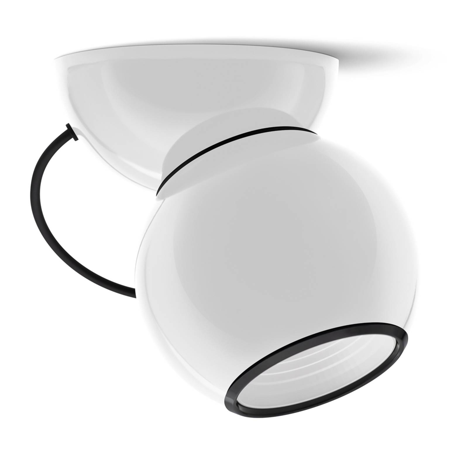 Stilnovo Gravitino LED-Deckenlampe, drehbar weiß günstig online kaufen