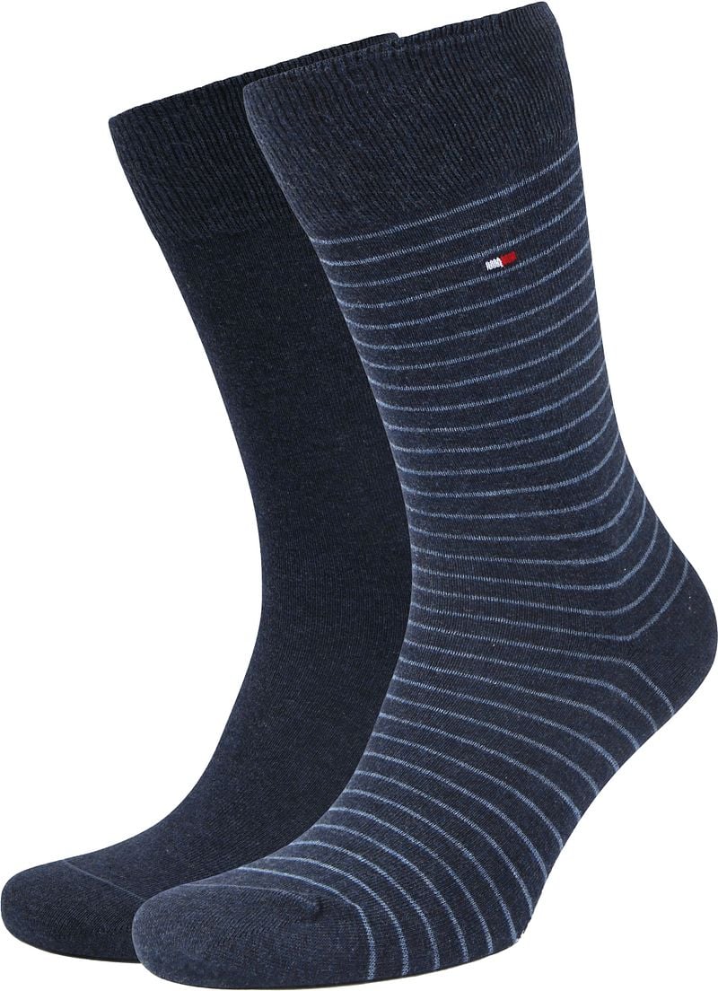 Tommy Hilfiger 2-Pack Socken Jeans - Größe 43-46 günstig online kaufen