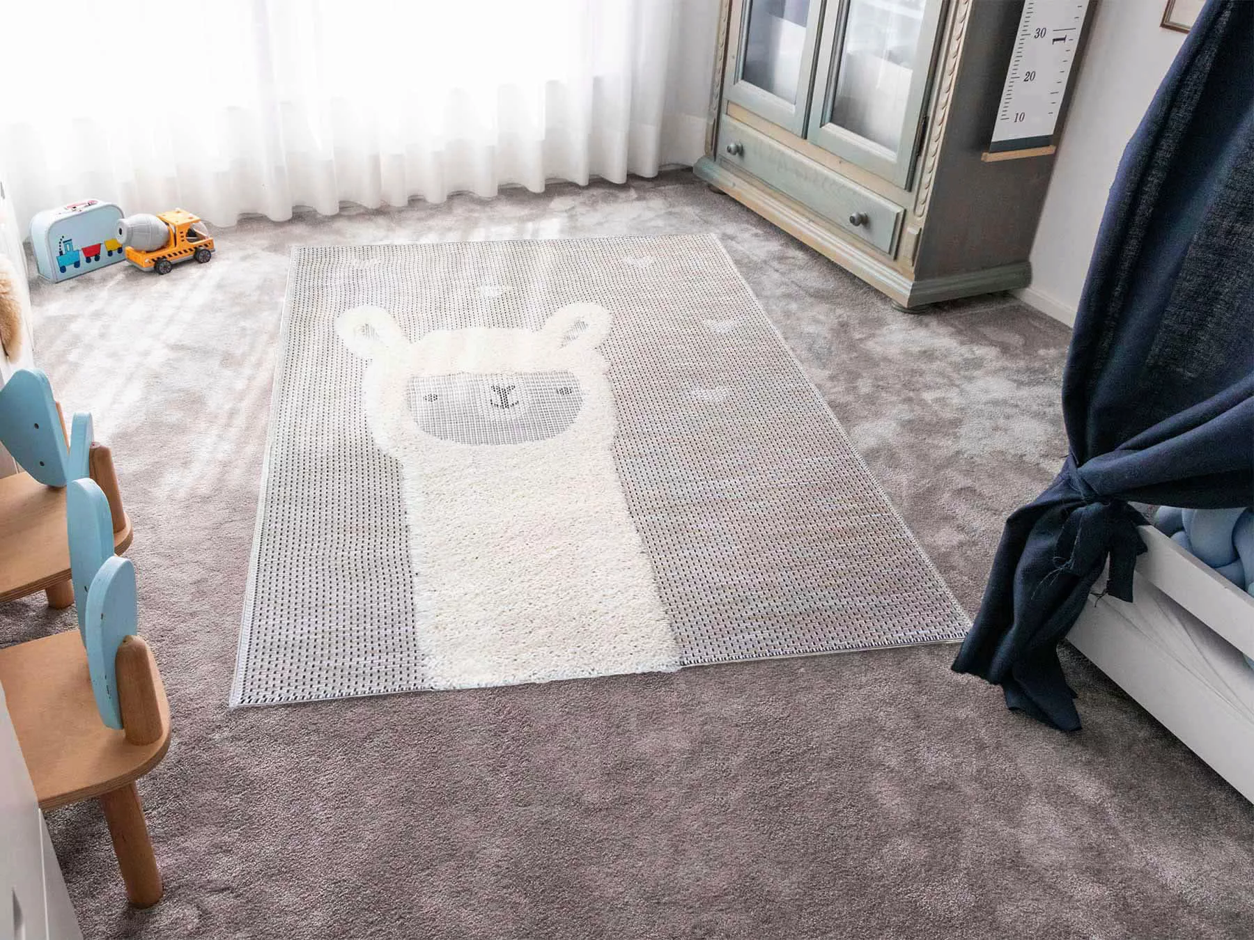 Primaflor-Ideen in Textil Kinderteppich »NAVAJO - Lama«, rechteckig, Hoch-T günstig online kaufen