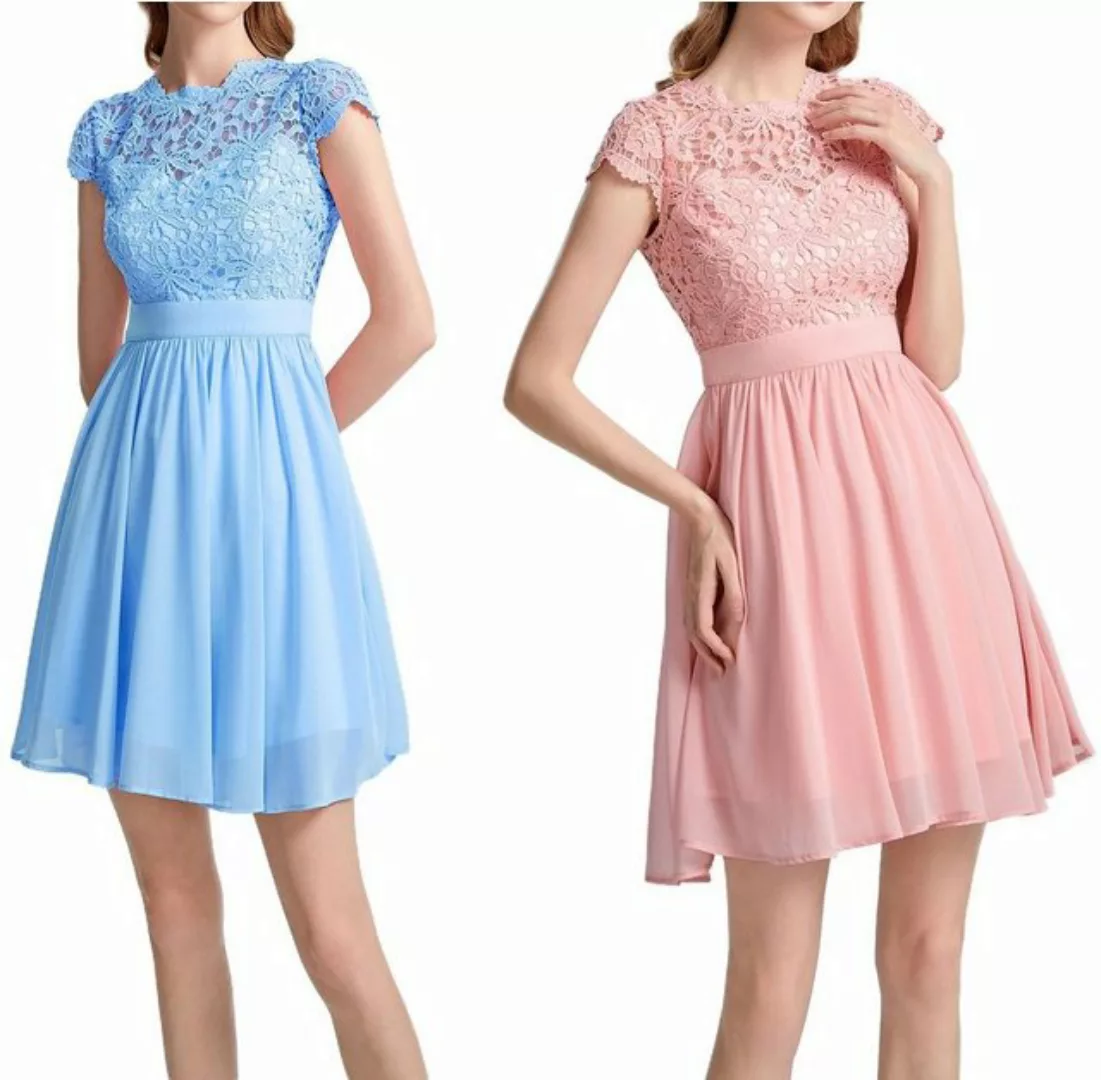 REDOM Abendkleid Brautjungfernkleid Brautjungfer Kleid Kleider Ballkleid Da günstig online kaufen