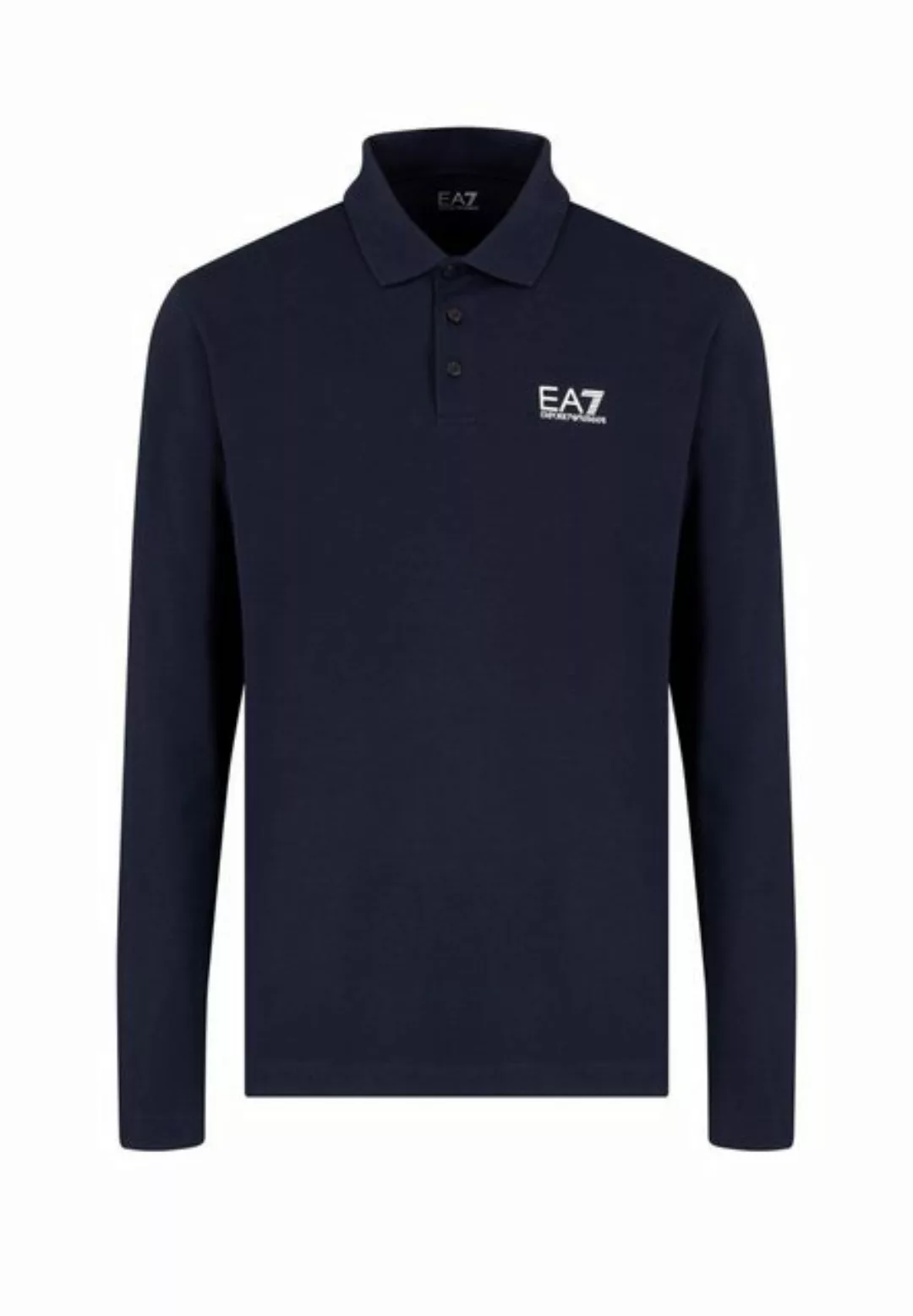 Emporio Armani Poloshirt Poloshirt Langarmshirt mit Polokragen (1-tlg) günstig online kaufen