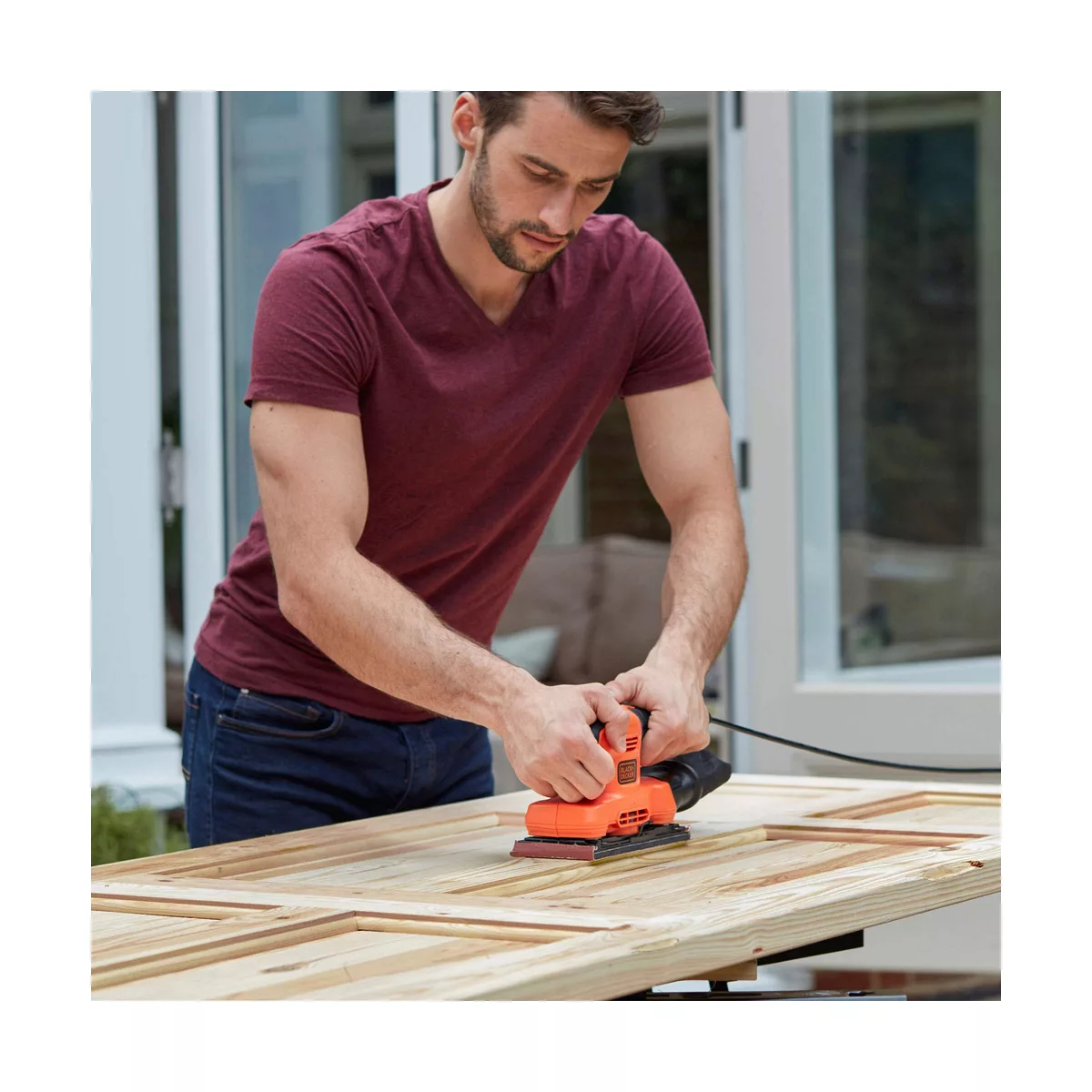 Schwingschleifer Black & Decker Bew220 150 W günstig online kaufen