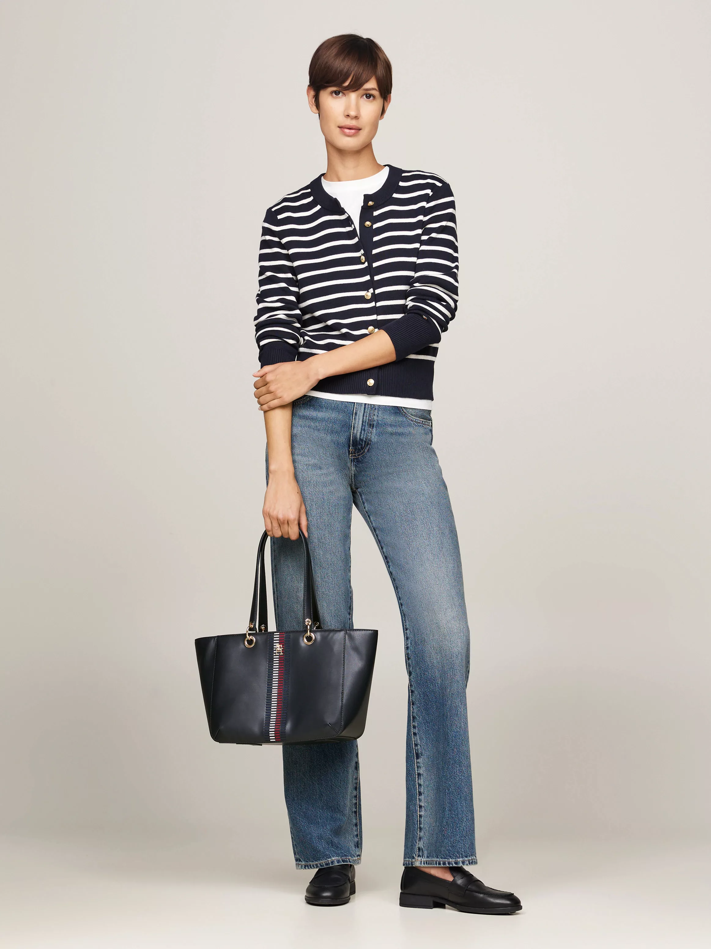 Tommy Hilfiger Shopper "Women TH CHIC TOTE CORP Tote", Damen Tasche günstig online kaufen