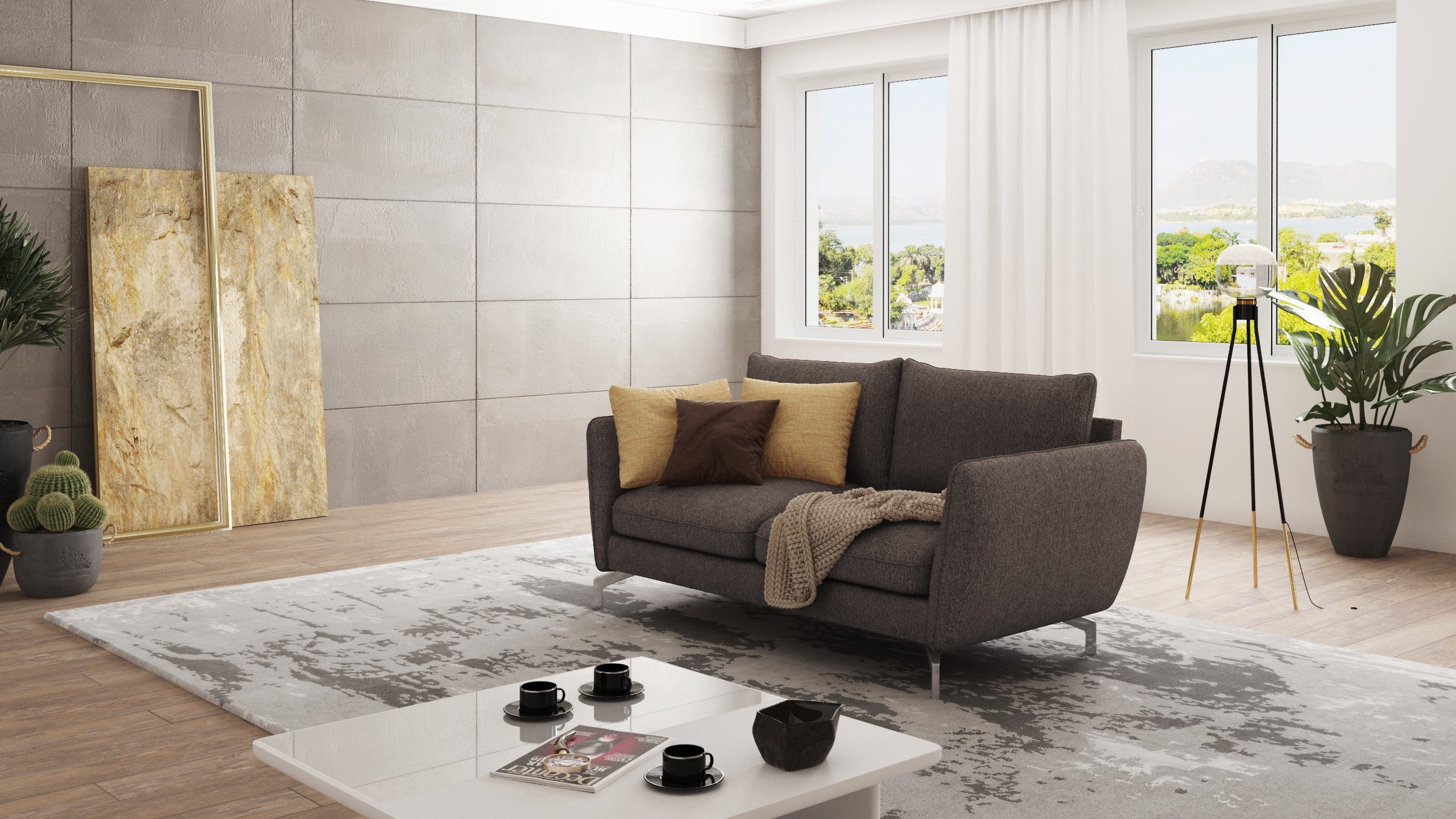 S-Style Möbel 2-Sitzer Sofa Benita mit günstig online kaufen