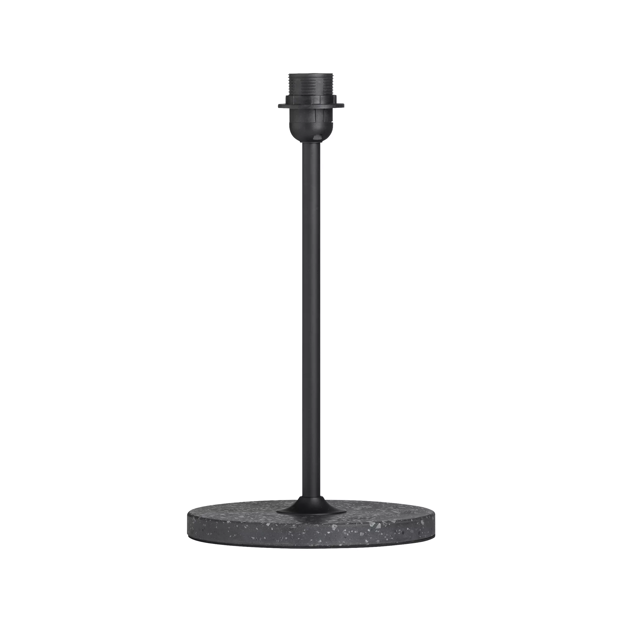 HAY - Common Tischleuchte Fuß Terrazzo - soft schwarz, schwarz/ohne Lampens günstig online kaufen