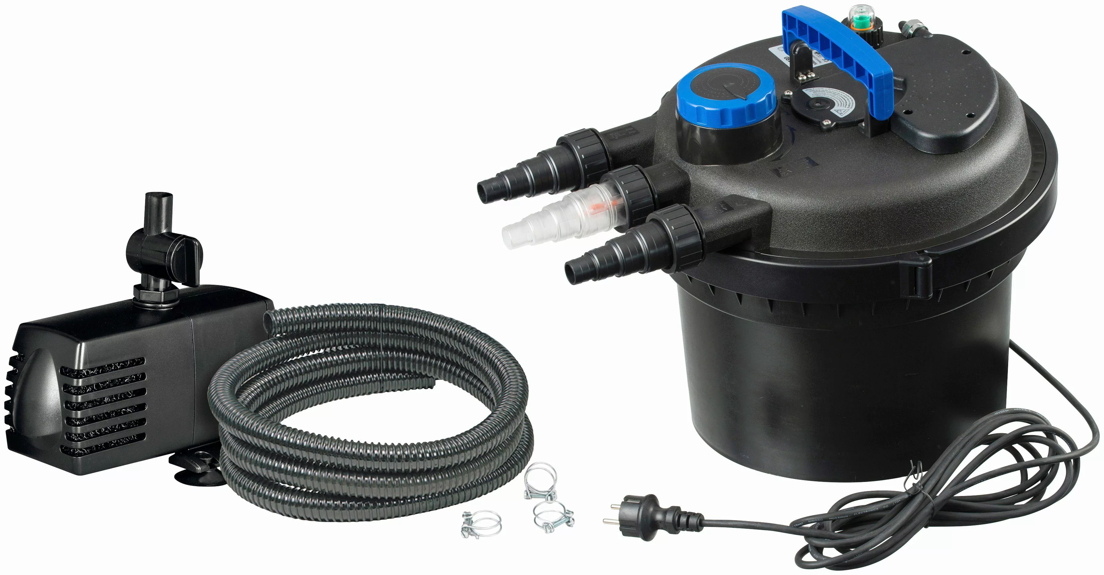 Ubbink BioPressure II 3000 Plus Set Druckfilter Teichfilter + UV & Pumpe günstig online kaufen