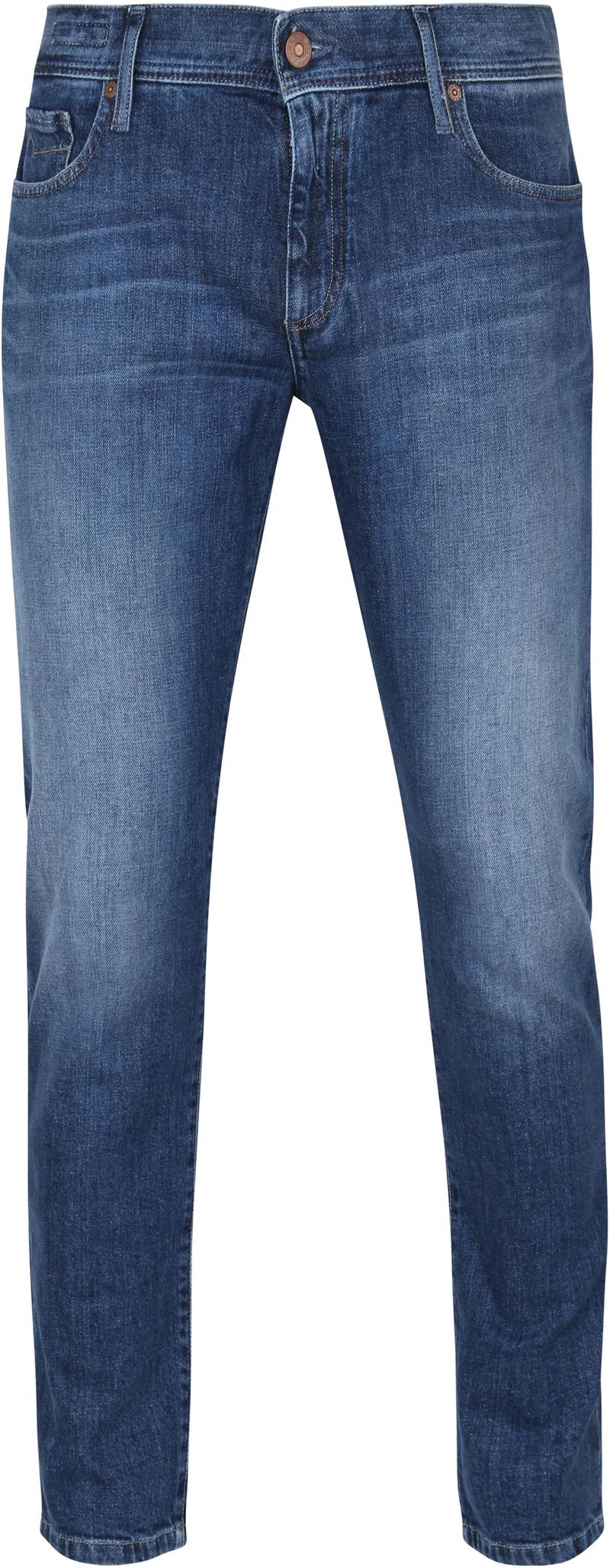 Alberto Slim Organic Denim Dark Blue - Größe W 36 - L 34 günstig online kaufen