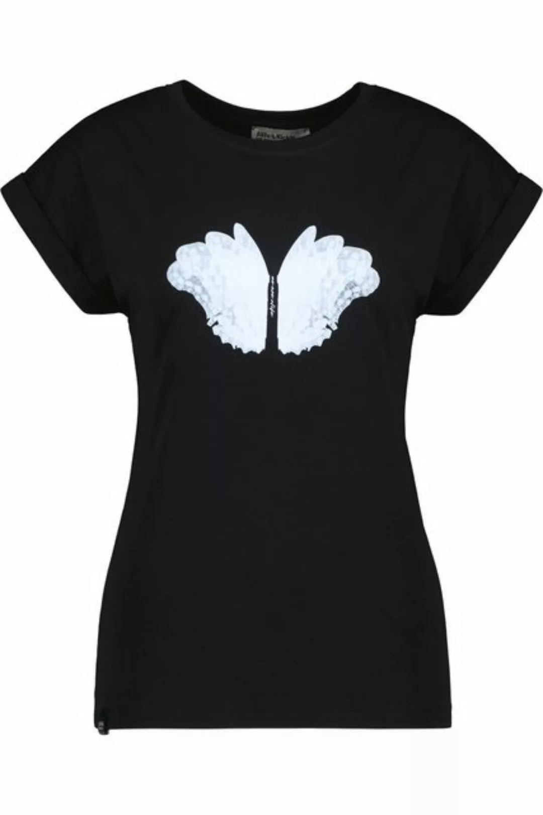 Alife & Kickin Rundhalsshirt EnidAK P Shirt butterfly wings Damen Shirt, T- günstig online kaufen