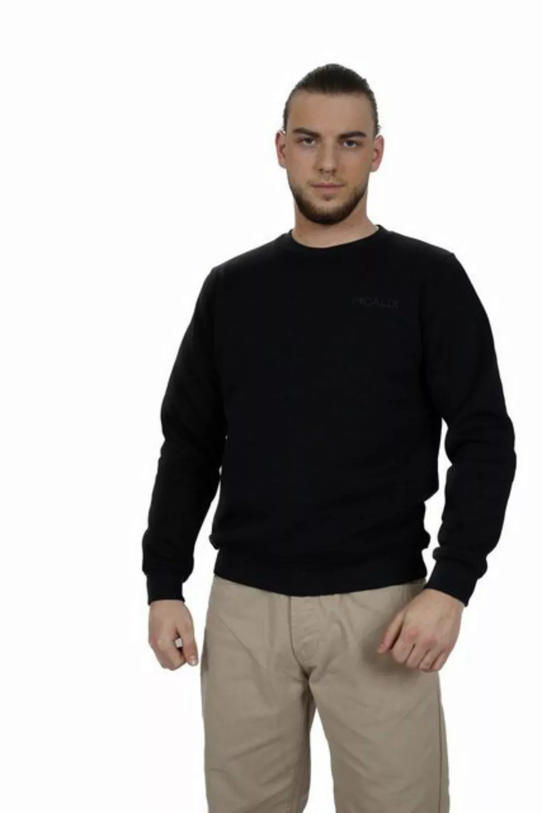 PICALDI Jeans Sweatshirt Basic mit Schriftzug günstig online kaufen