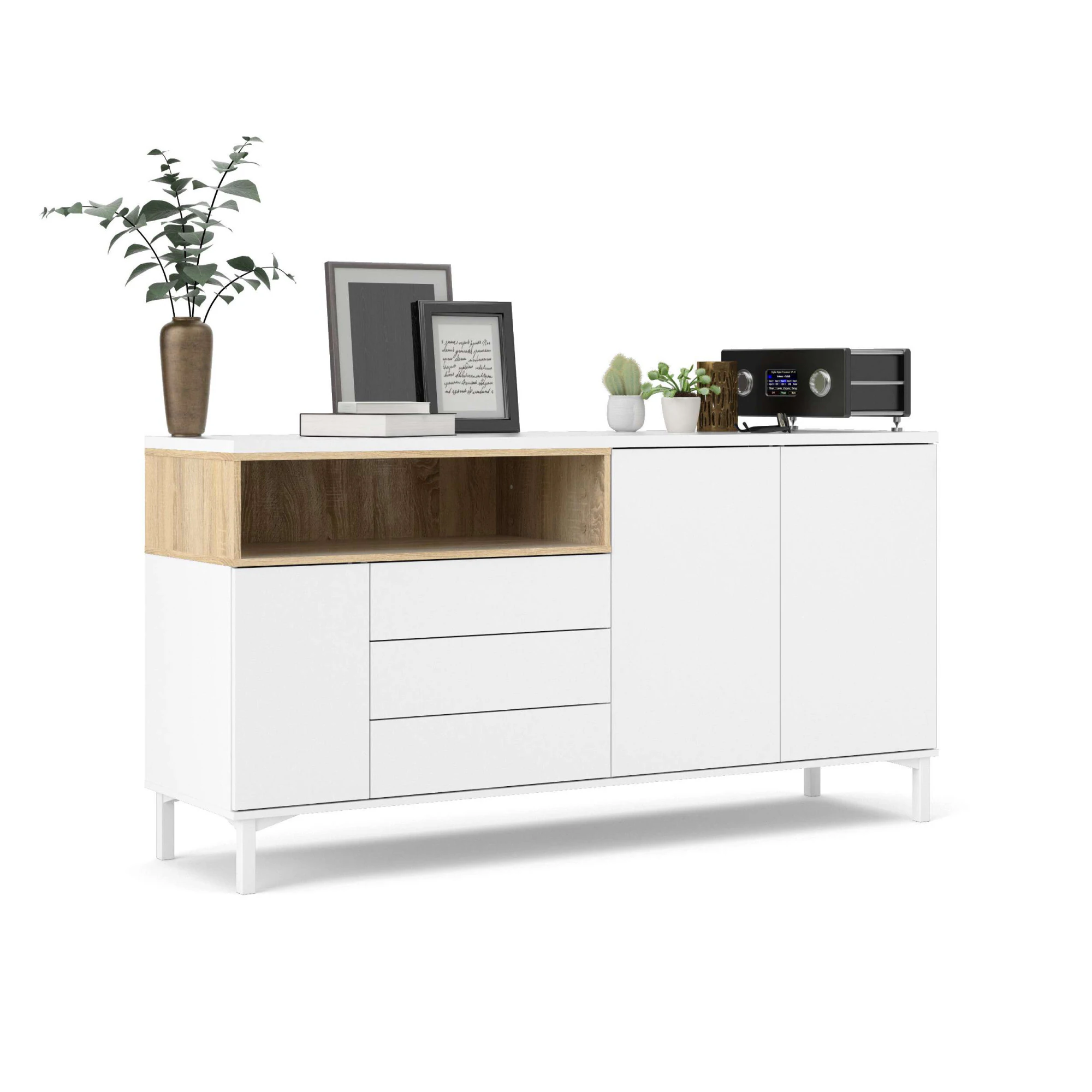 INOSIGN Sideboard "Roommers, Anrichte, Kommode, Stauraum", 3 Türen, 3 Schub günstig online kaufen