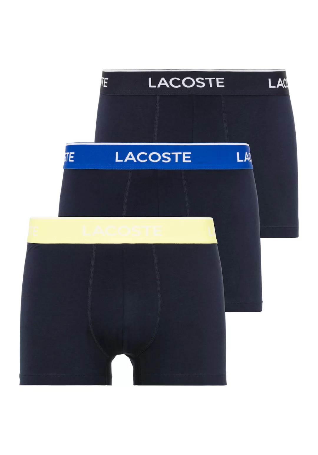 Lacoste Boxershorts "enge Boxershorts Lacoste Herren Premium", (Packung, 3 günstig online kaufen