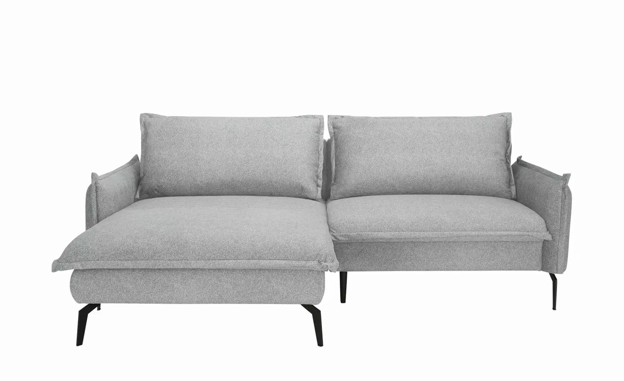 switch Ecksofa aus Mikrofaser Glossy ¦ grau ¦ Maße (cm): B: 225 H: 100 T: 1 günstig online kaufen