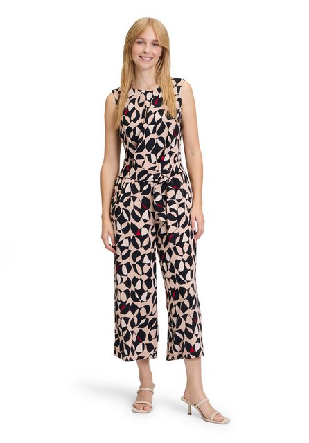 Betty&Co Jumpsuit mit Bindegürtel (1-tlg) Falten günstig online kaufen